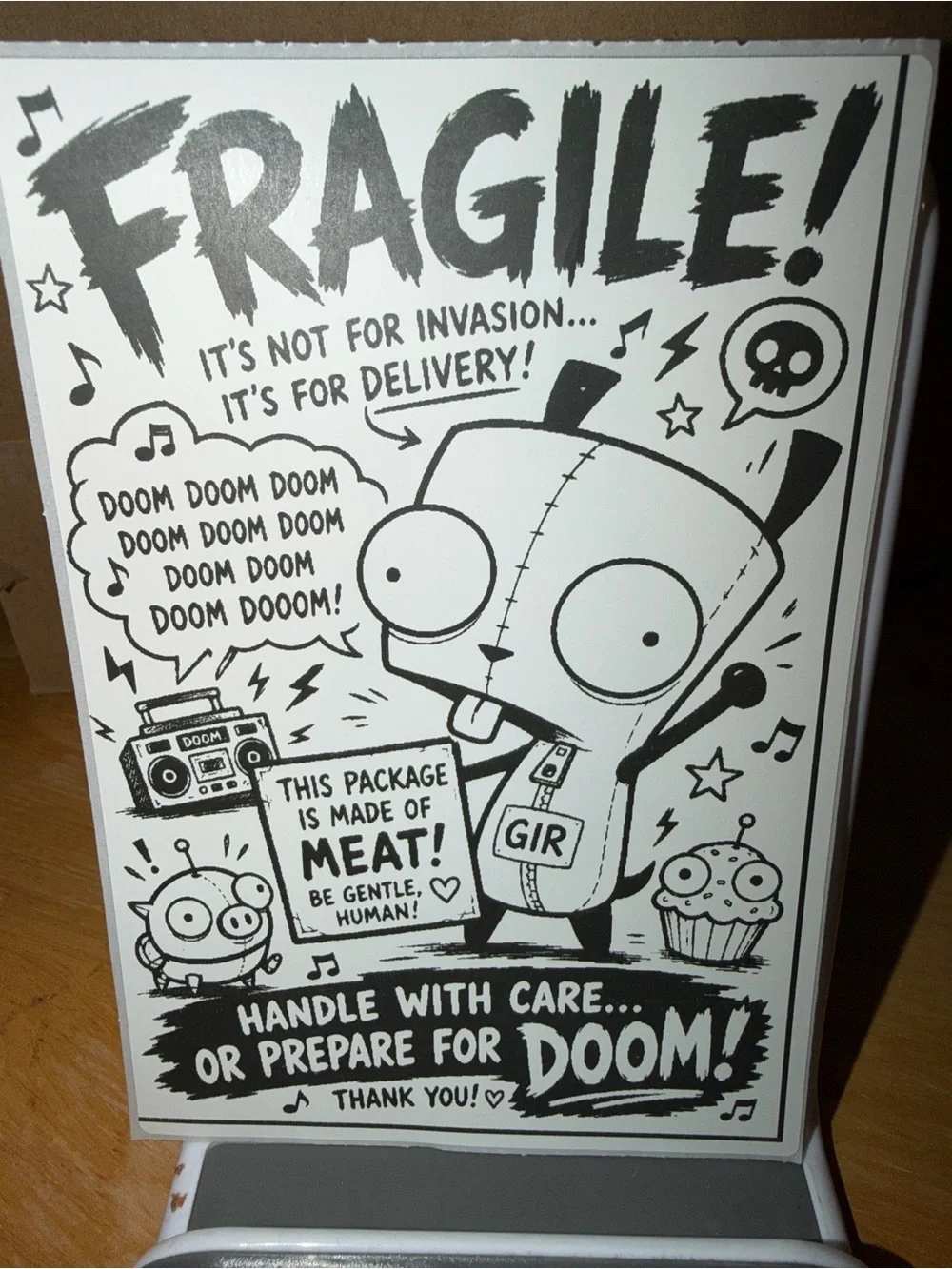 Gir Fragile 50 count 4x6